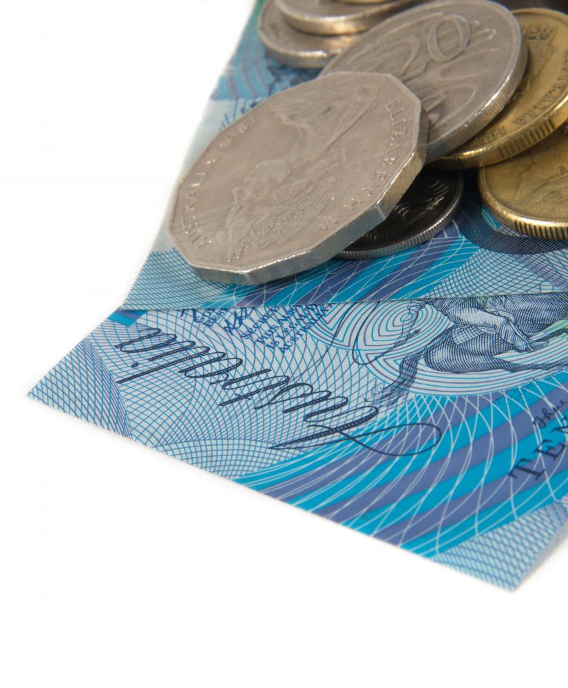 Close-up of Australian Money highlighting Tax Refund Success